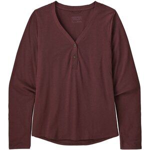 Patagonia Maroon Long-Sleeved Tee / XL